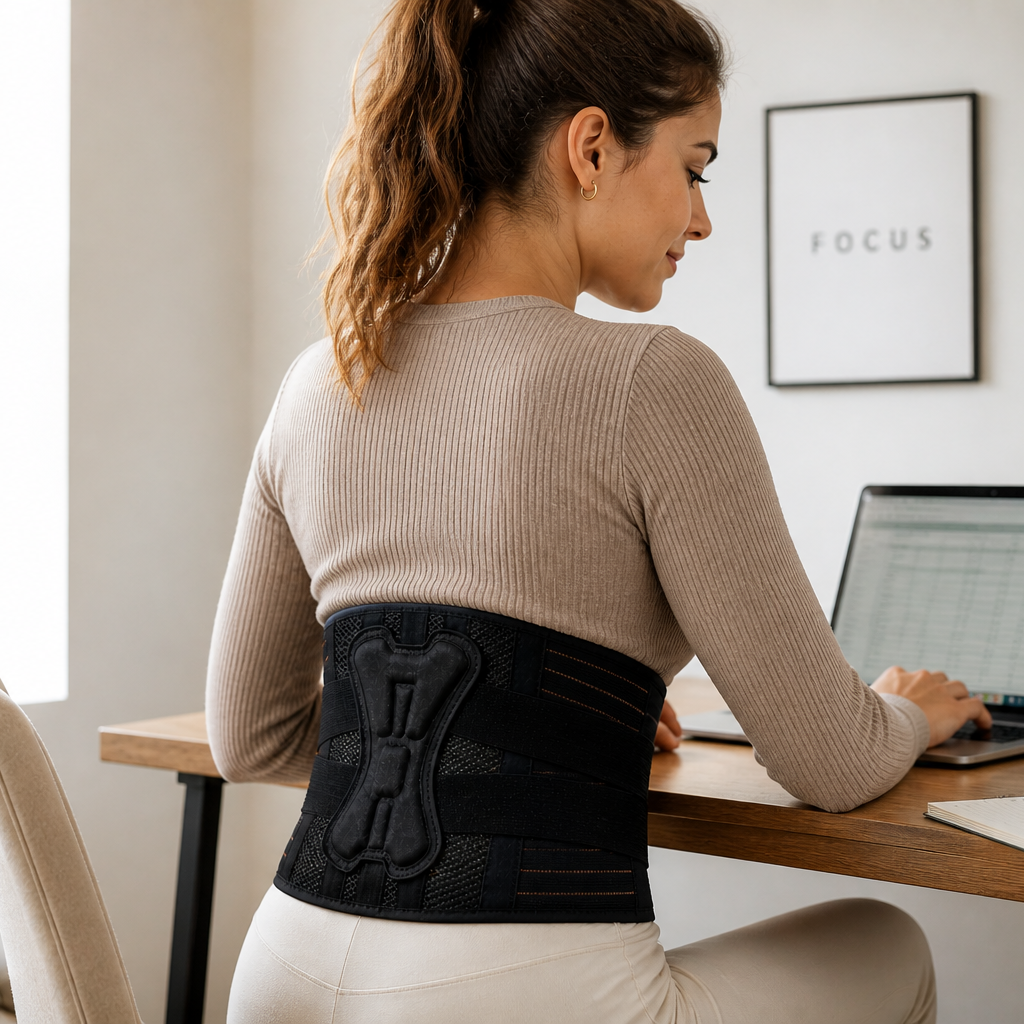 Back Pain Relief Lumbar Support Brace